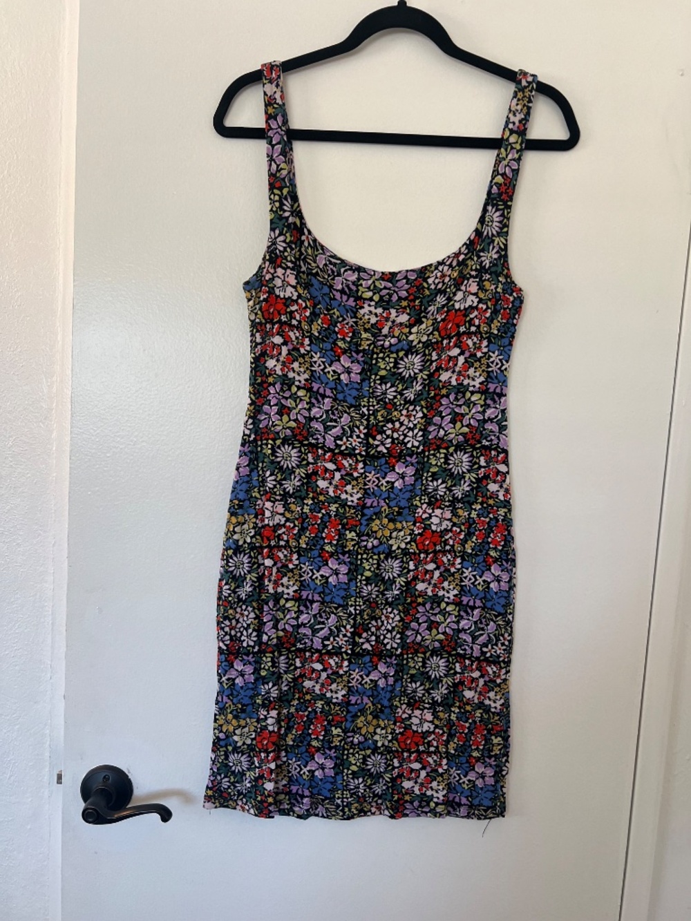 Urban Outfitters Ditsy Floral Mini Dress Sleeveless Summer Boho Sundress Size M - Picture 3 of 5